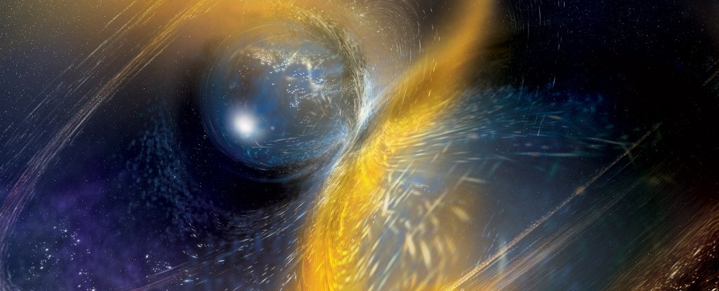 Астрономы только что обнаружили эпическое столкновение нейтронных звезд