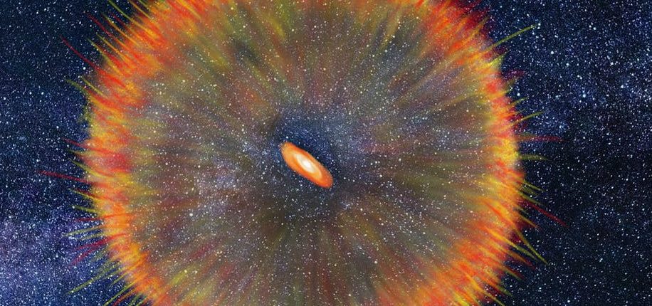 Астрономы обнаружили редчайший «взрыв аккреции» в нашей Галактике