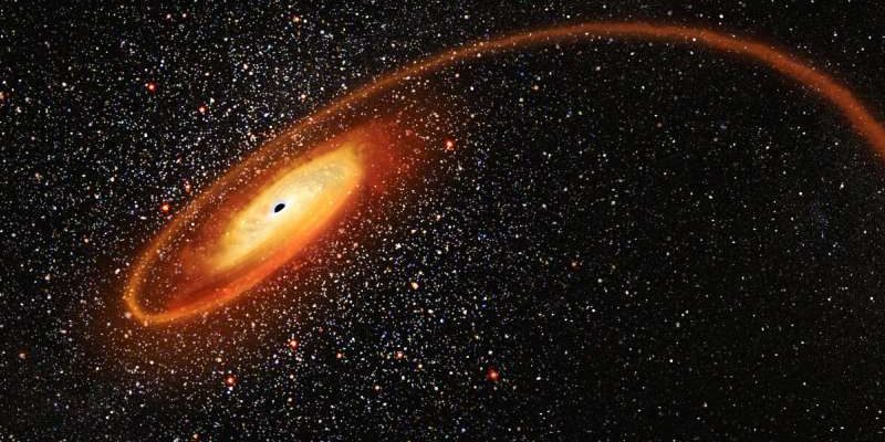 Найдено лучшее доказательство существования «неуловимой» черной дыры