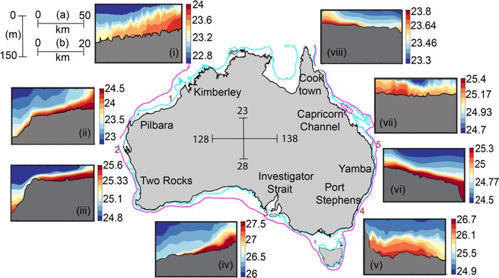 Таинственная сеть подводных рек появляется вокруг австралийского побережья