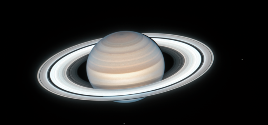 Хаббл поделился видом на летний Сатурн