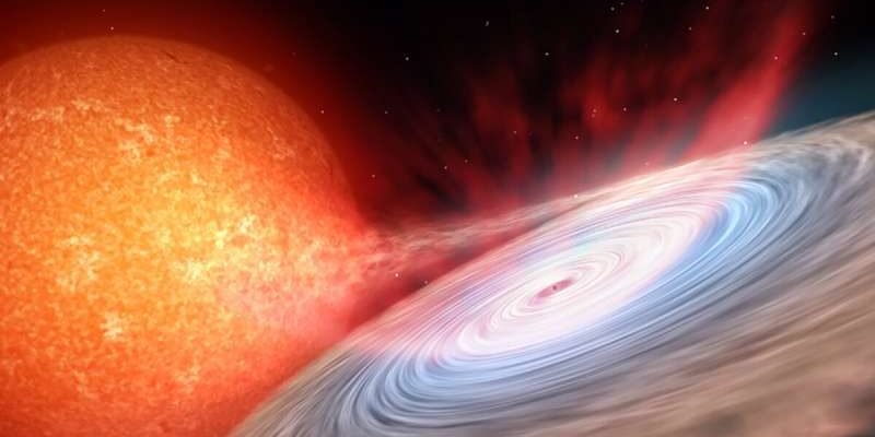 Астрономы впервые смогли наблюдать джеты из черной дыры в инфракрасном диапазоне