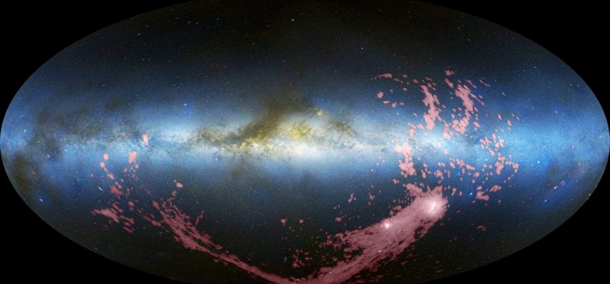 Астрономы выяснили происхождение загадочного газового потока, циркулирующего по Млечному Пути