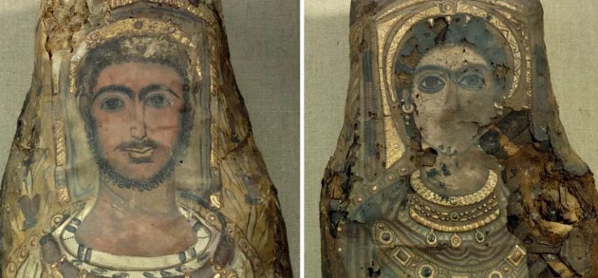 Археологи заглянули внутрь египетских мумий, найденных в 1615 году, не открывая их