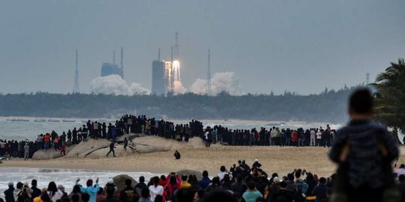 Новая китайская ракета Long March-8 совершила первый успешный полет