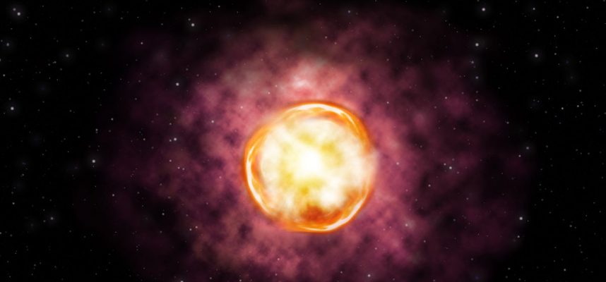 Загадочно медленные импульсы от старых гигантских звезд получили объяснение