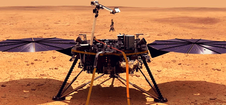 Марсианский посадочный модуль НАСА Insight находится в кризисе и перешел в экстренную спячку