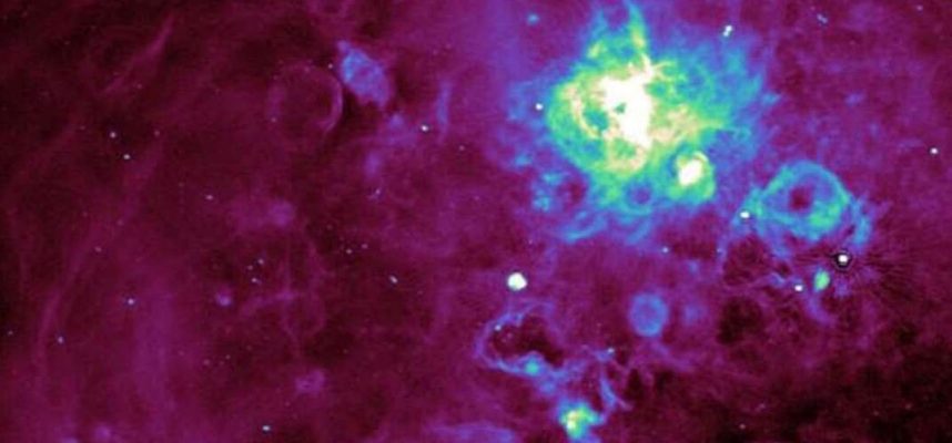 Тысячи новых радиосигналов обнаружены из близлежащей галактики
