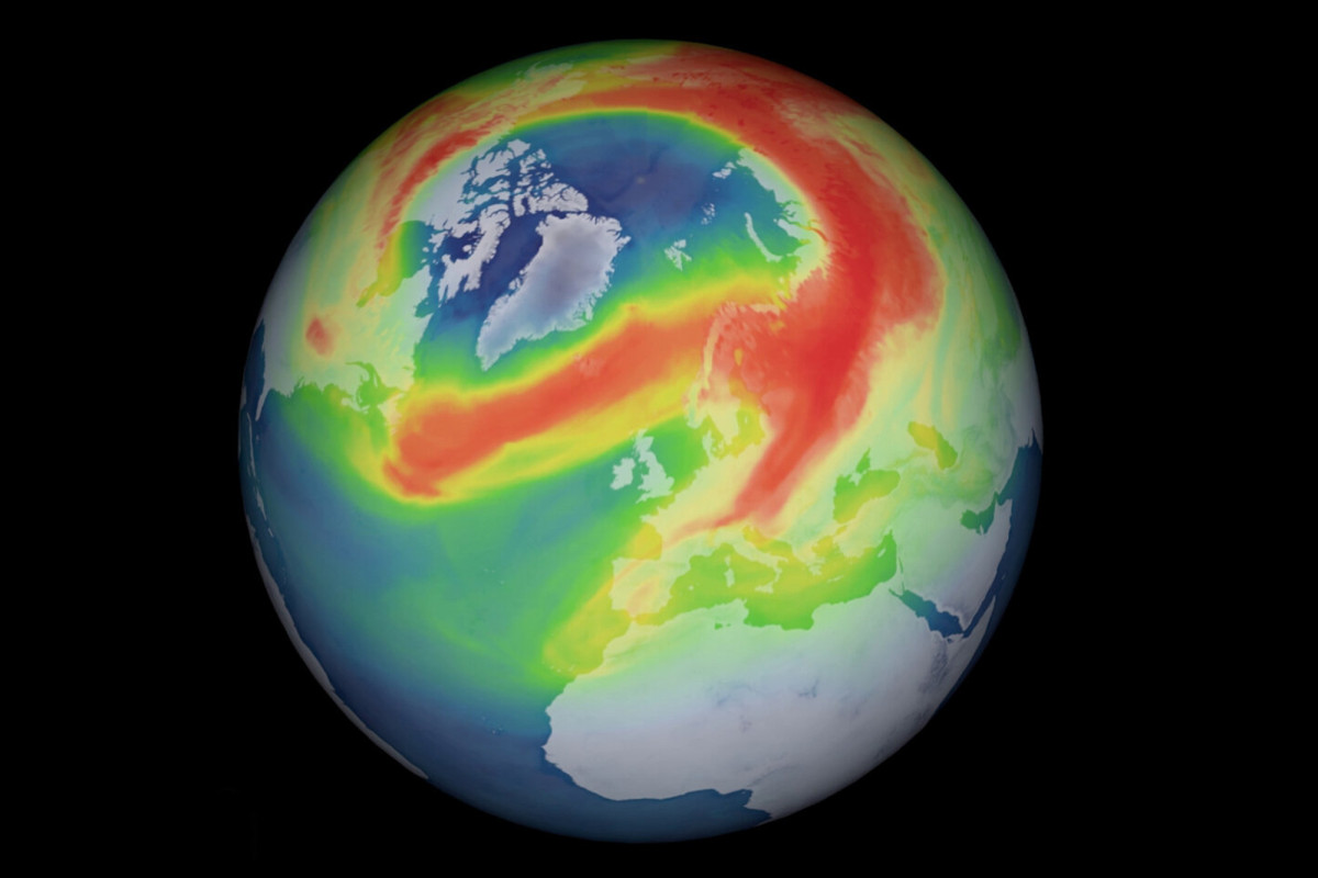 Озоновая дыра в Арктике