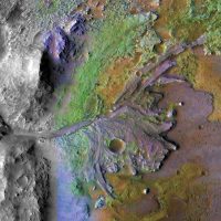 НАСА подтверждает сходство марсианского кратера Джезеро с дельтами рек Земли