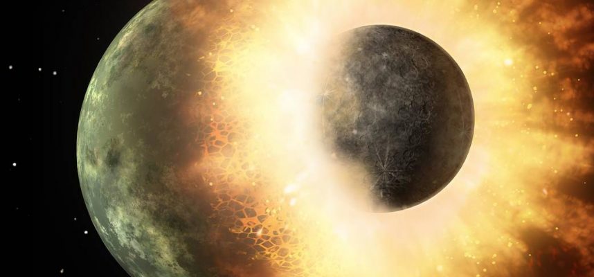 Челябинский метеорит мог быть причастен к столкновению, образовавшему нашу Луну