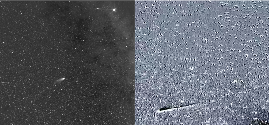 Впервые за 80 000 лет комета Леонарда летит над Землей