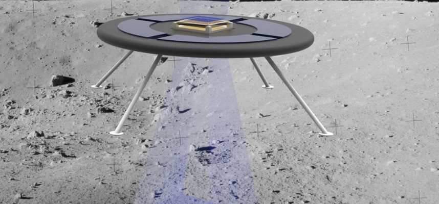 Ученые Массачусетского технологического института разработали «летающую тарелку», которая могла бы парить над Луной