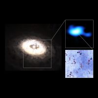 Астрономы идентифицировали самую большую молекулу, когда-либо найденную в диске формирования планет