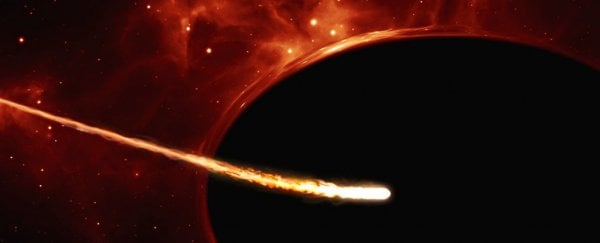 Астрономы наблюдали, как черная дыра разорвала звезду, но на удивление мало что было съедено