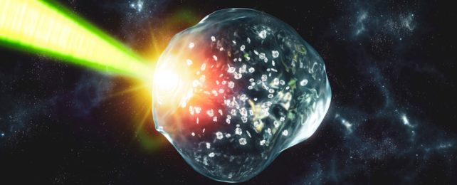 Далекие миры с «алмазным дождем» могут населять Вселенную, говорят ученые