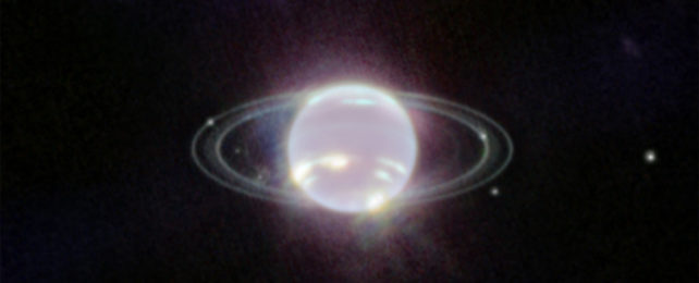 У нас есть первый взгляд на кольца Нептуна за 33 года, и они великолепны