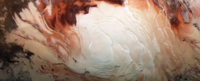 Мерцающие «озера» под южным полюсом Марса могут быть чем-то совершенно другим