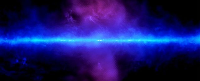 Таинственные гамма-лучи могут исходить не из пузырей Ферми