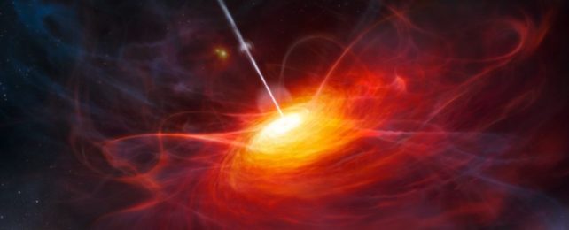 Мы наконец-то знаем, как черные дыры производят самый яркий свет во Вселенной