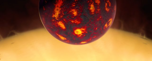 Безумно горячая «адская планета» была обречена на роковое влечение
