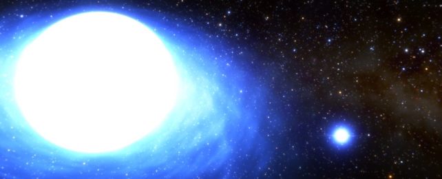 Сверхредкая звездная система — это гигантская космическая авария, ожидающая своего часа