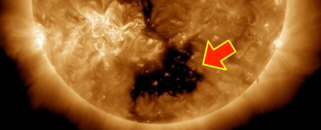 «Гигантская дыра» на Солнце, по прогнозам, вызовет потрясающее световое шоу в США