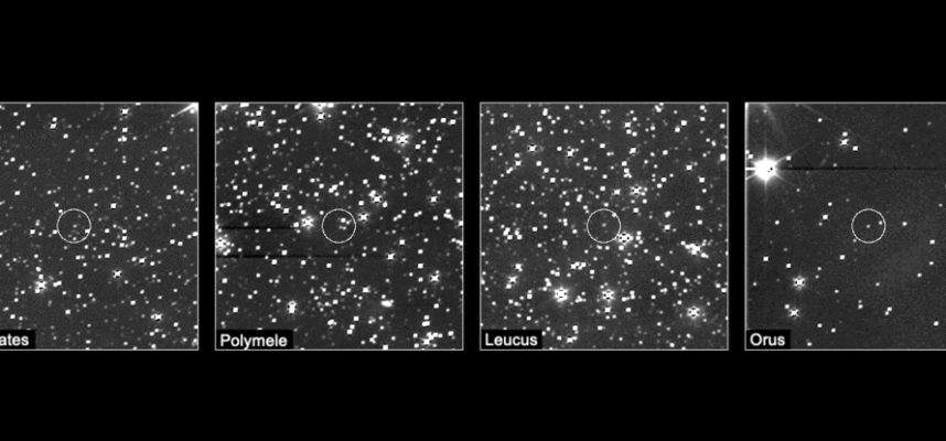 Космический корабль НАСА отправляет первые потрясающие снимки своих астероидных целей