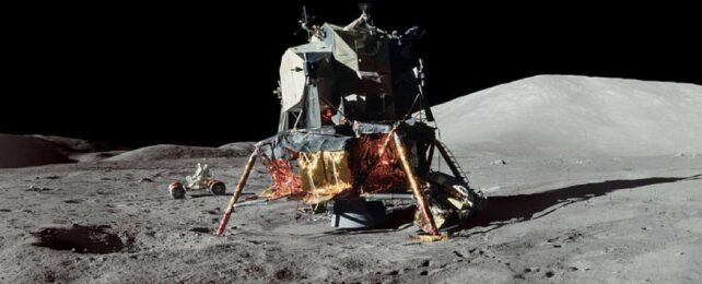 На Луне обнаружены загадочные толчки, связанные с посадочным модулем Аполлона-17
