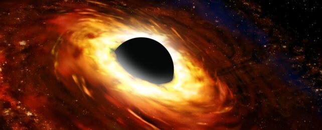 Впервые измерена вращающаяся масса, вращающаяся вокруг чудовищной черной дыры
