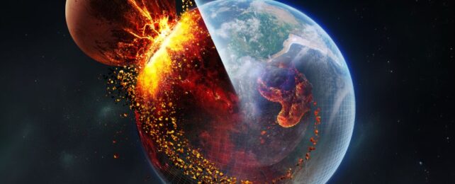 Ученые обнаружили следы древнего инопланетного мира под мантией Земли