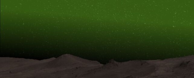 На Марсе обнаружено жуткое зеленое ночное небо, которое может помочь будущим исследователям