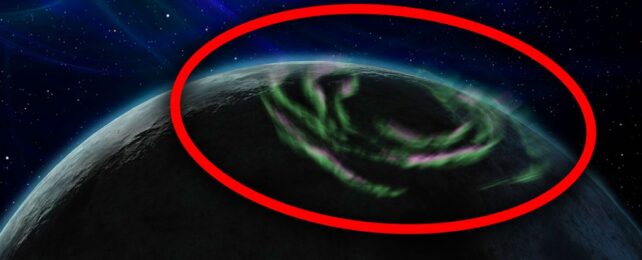 Странные и красивые полярные сияния могут светиться на планетах, вращающихся вокруг пульсаров