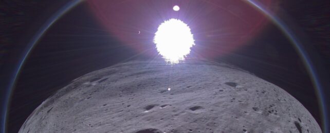 Лунный посадочный модуль передает трогательное прощание с приближением смерти