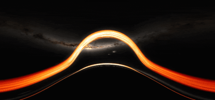 Потрясающая новая симуляция НАСА отправит вас в черную дыру