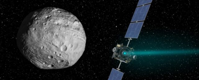 Второй взгляд рассвета показывает, что Веста может быть частью потерянного мира