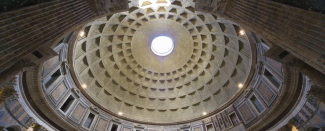 The dome of the Pantheon. Мы наконец знаем, почему древний римский бетон длится тысячи лет