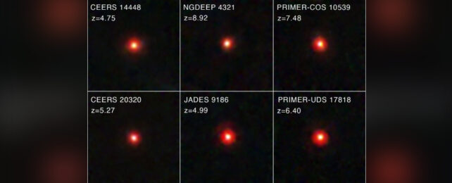 When the JWST detected Little Red Dots, it was a puzzling find. Таинственные красные точки в ранней вселенной могут быть семенами супермассивных звезд