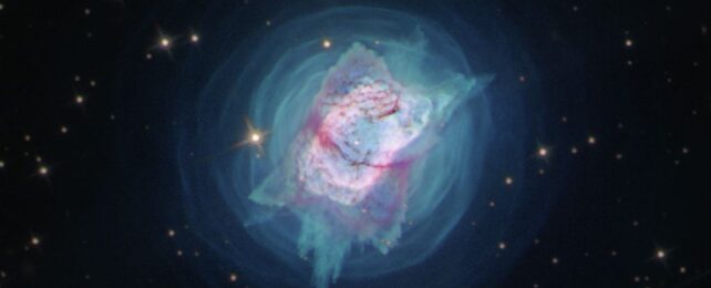 The molecule was previously found in planetary nebula NGC 7027. Эксперимент воссоздает самые первые химические реакции вселенной