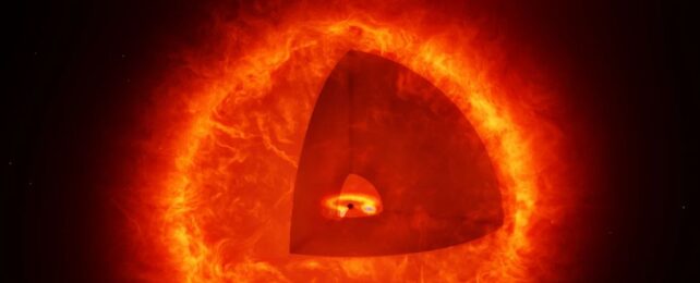 Гигантские звезды с черными дырами внутри, возможно, были обнаружены в первый раз