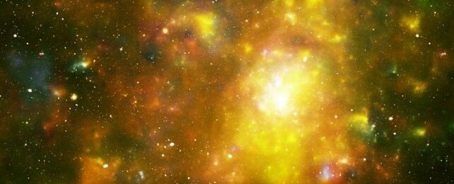 Призрачные частицы могут повысить выработку золота в столкновениях нейтронной звезды