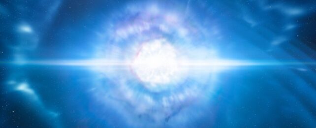 Астрономы только что увидели гамма-взрыв, бросающий вызов всей известной космической логике