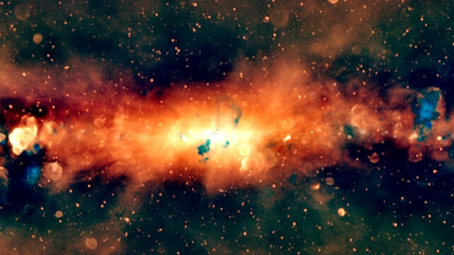 Гигантская радиокарта показывает наш Млечный Путь в совершенно новом свете