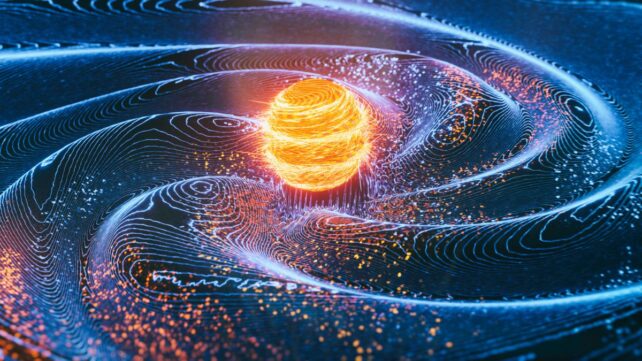 Поворот между скрытыми измерениями может объяснить массу